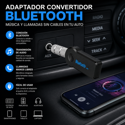 Convertidor Adaptador Bluetooth